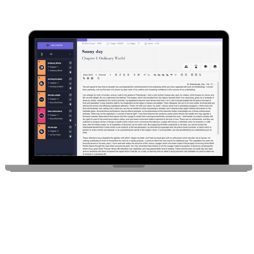 Scribble Screenshot on Laptop